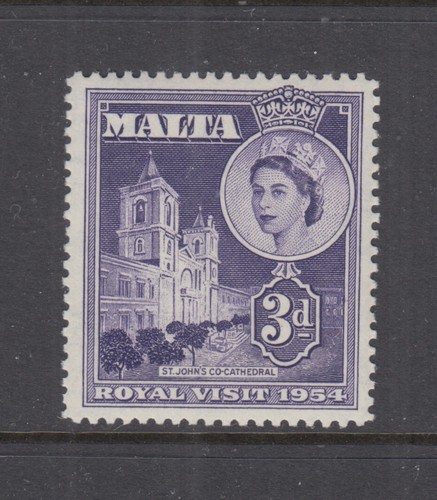 Malta 1954 elizabeth - malta:, ii