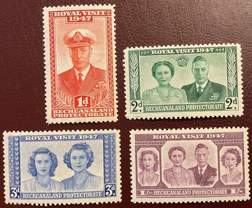 Bechuanaland 1947 royal visit - bechuanaland,