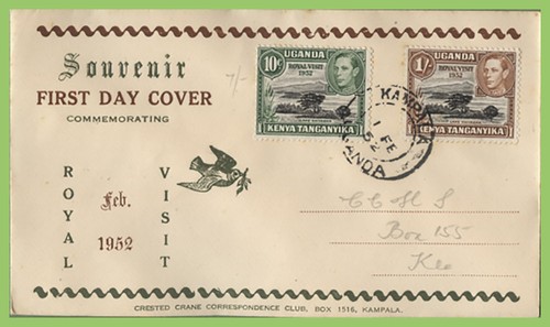 1952 kgvi royal visit - 1952,