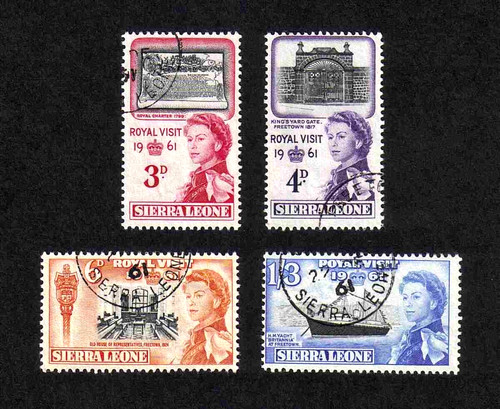 Sierra leone 1961 royal visit - leone,