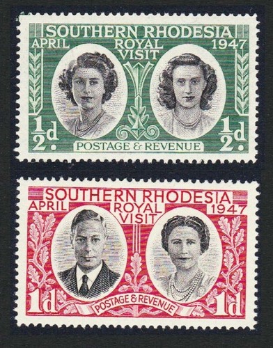 Southern rhodesia 1947 royal - southern,