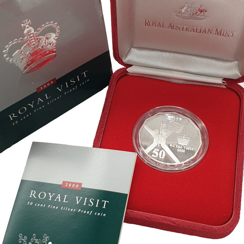 2000 50c royal visit - 50c,