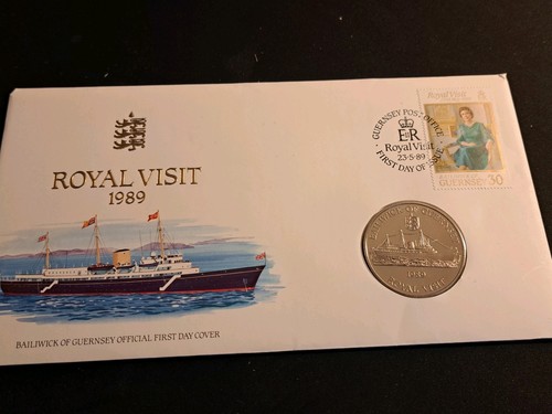 Royal visit 1989 stamp - royal,
