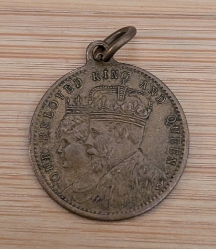 British bronze royal visit - british,