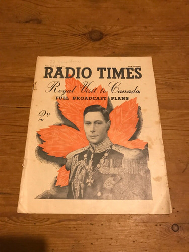 1939 radio times - 1939, supplement