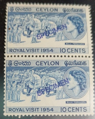 Ceylon elizabeth 1954 - ceylon, ii