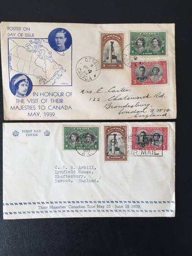 Canada 1939 royal visit - canada,