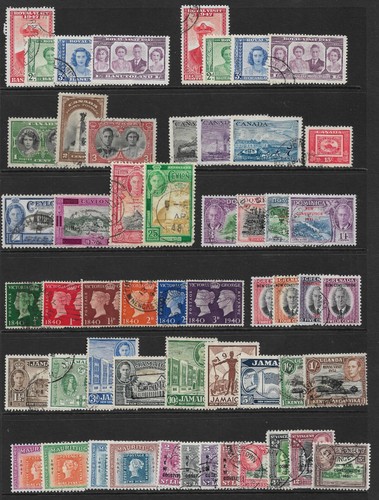 Kgvi commemoratives new - commemoratives,