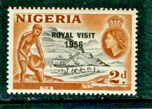 Nigeria 1956 sg81 - 2d., qeii