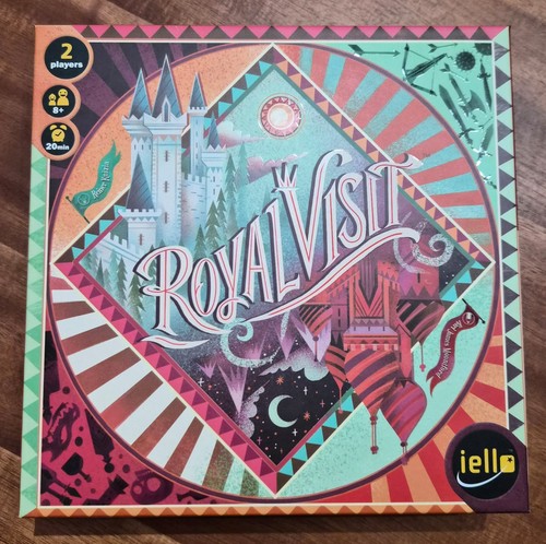 Royal visit board game - royal,