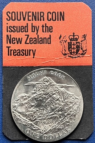 New zealand 1970 dollar - new, $1