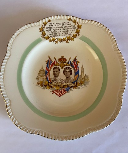 Royal commemorative plate - , 1939