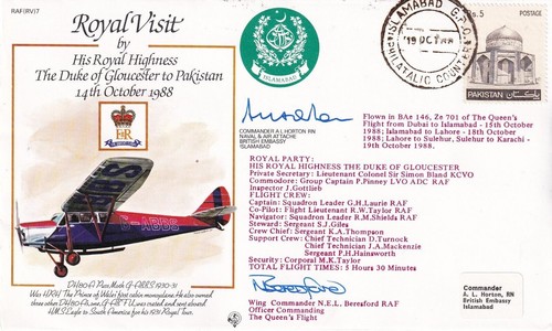 Rv7ea royal visit cover - ,