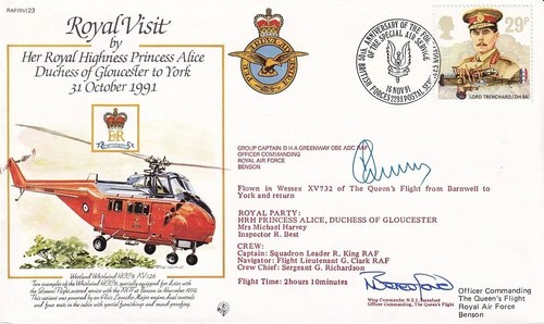 Royal visit queens flight - visit,
