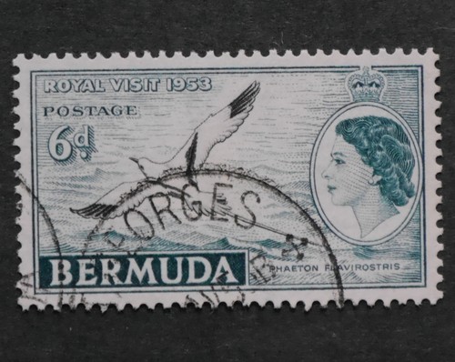 Bermuda 1953 royal - royal, sg